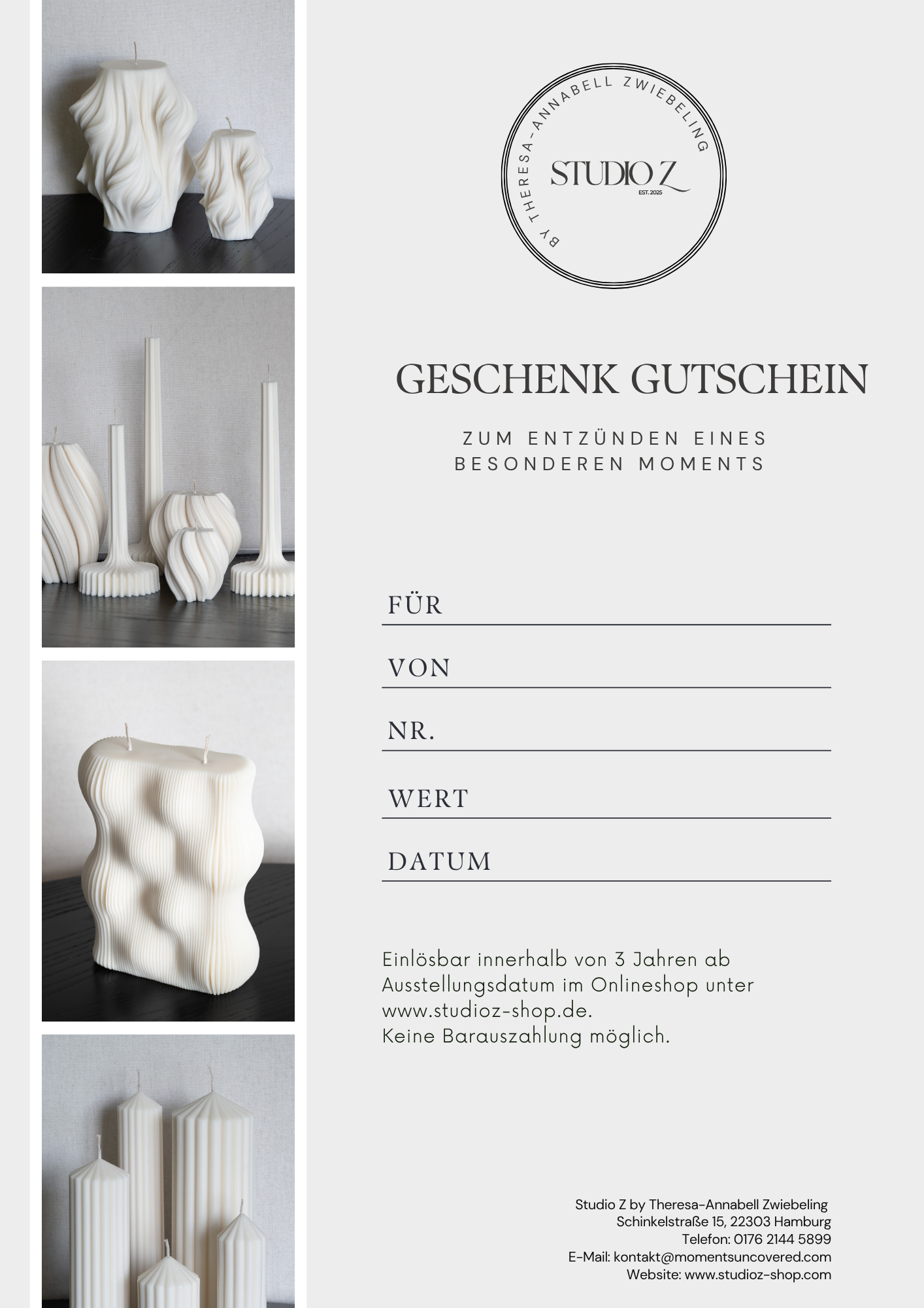 Gift voucher